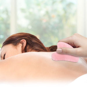 GUA SHA Stone - Rose Quartz