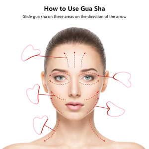 GUA SHA Stone - Rose Quartz