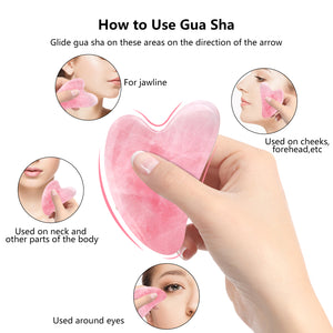 GUA SHA Stone - White Jade